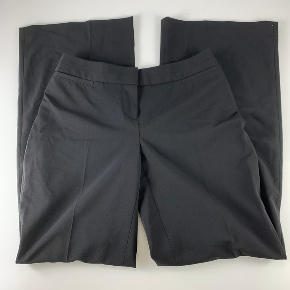 White House Black Market 0 0R Black Dress Pants - Picture 2 of 4